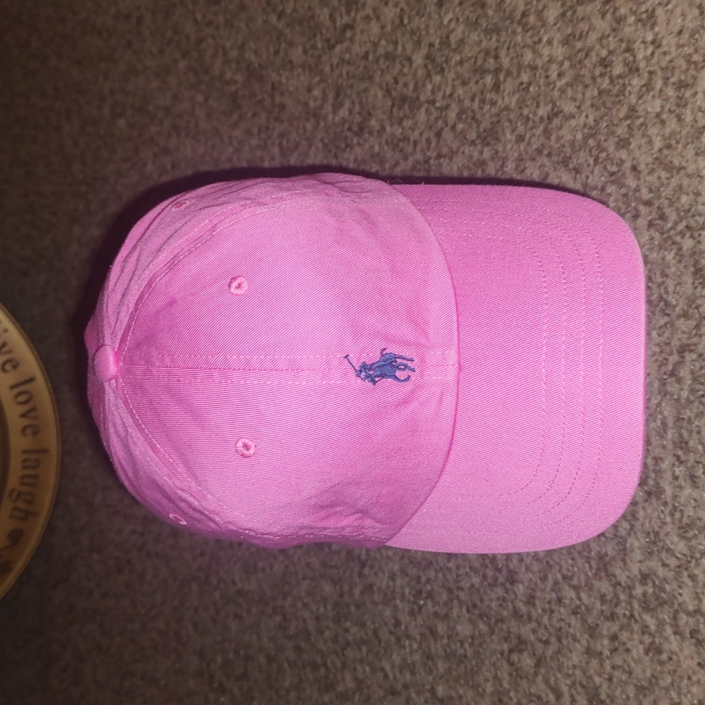 Polo Ralph Lauren Embroidered Logo Strapback Hat Cap Women